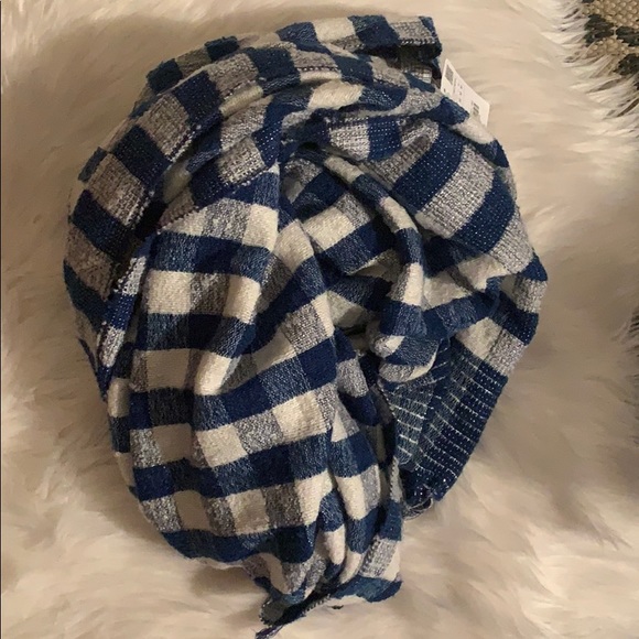 NWT Zara Checked Jacquard Blanket Scarf - Picture 3 of 4